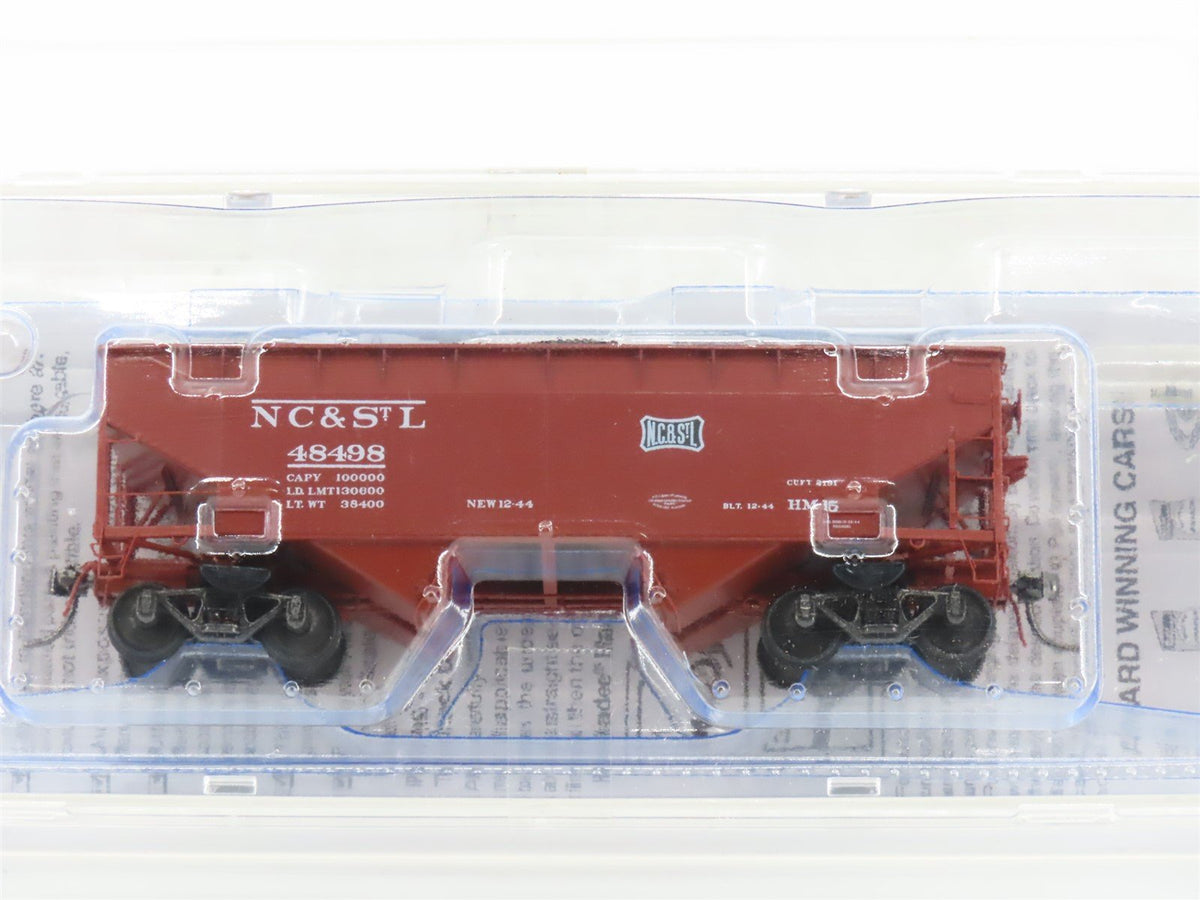 HO Kadee 7022 NC&amp;STL Nashville Chattanooga &amp; St Louis 2-Bay Hopper #48498 Sealed