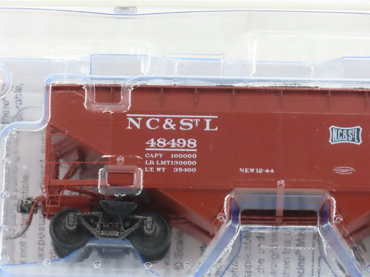 HO Kadee 7022 NC&amp;STL Nashville Chattanooga &amp; St Louis 2-Bay Hopper #48498 Sealed