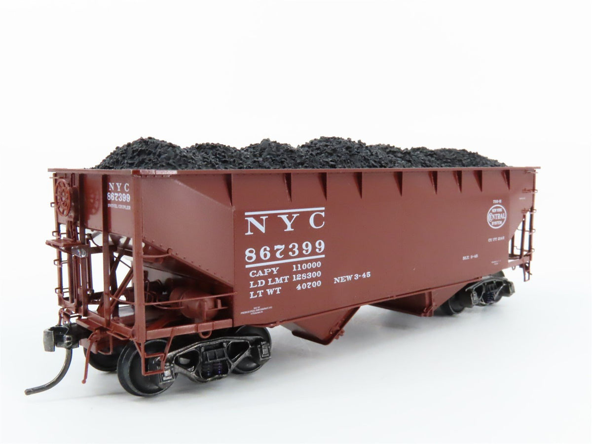 HO Scale Kadee 7032 NYC New York Central System 2-Bay Open Hopper #867399