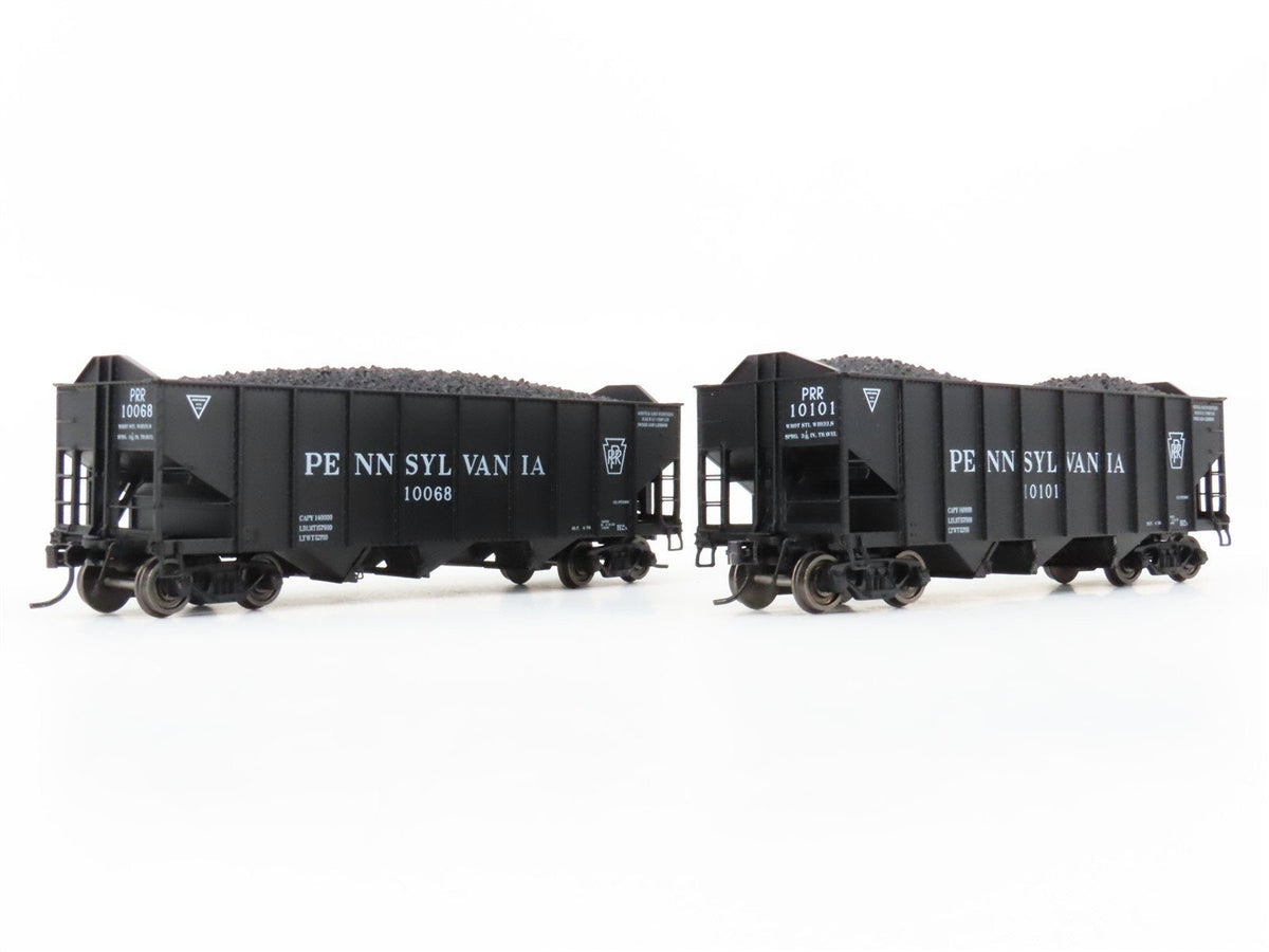 HO Broadway Limited BLI 5624 PRR Railway H2a 3-Bay Hopper Car 6-Pack