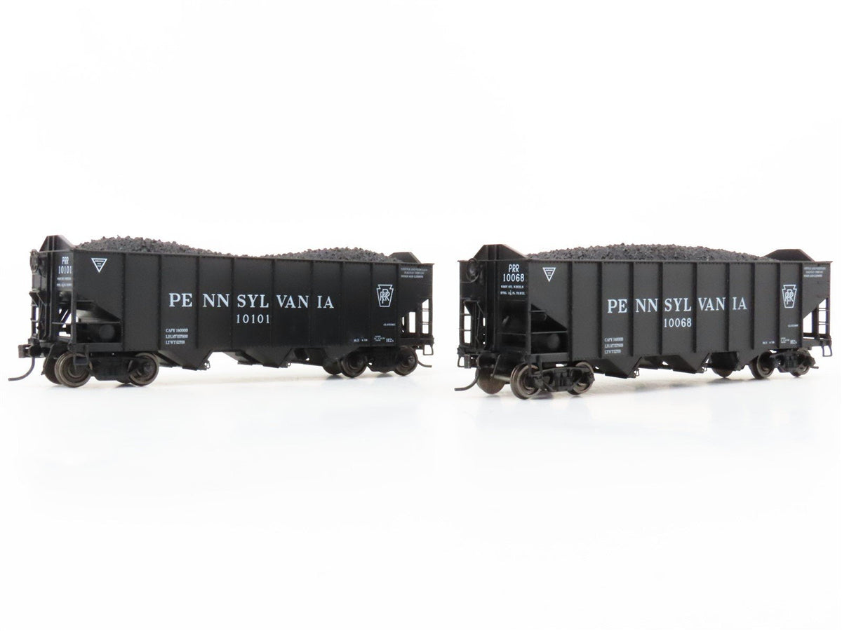 HO Broadway Limited BLI 5624 PRR Railway H2a 3-Bay Hopper Car 6-Pack