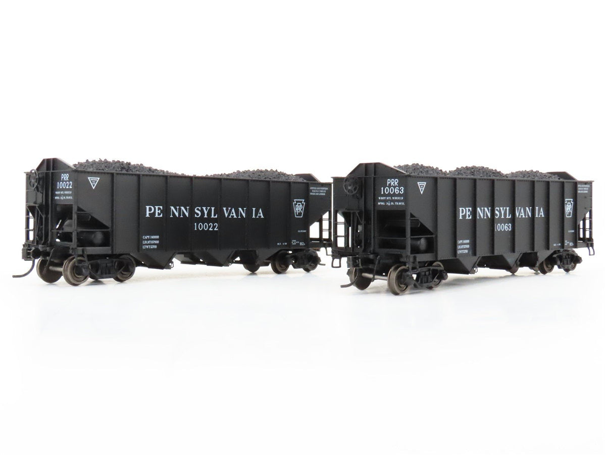 HO Broadway Limited BLI 5624 PRR Railway H2a 3-Bay Hopper Car 6-Pack