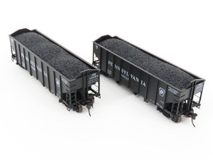 HO Broadway Limited BLI 5624 PRR Railway H2a 3-Bay Hopper Car 6-Pack