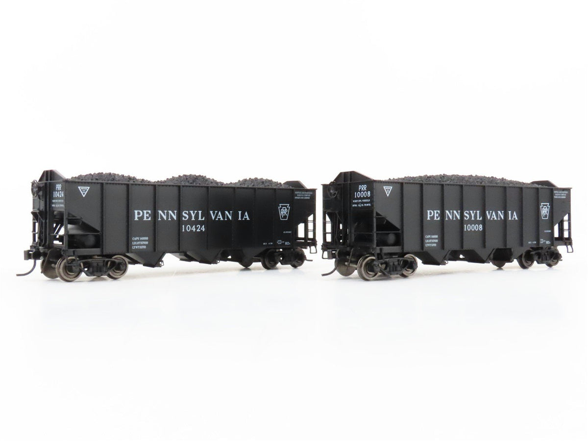 HO Broadway Limited BLI 5624 PRR Railway H2a 3-Bay Hopper Car 6-Pack