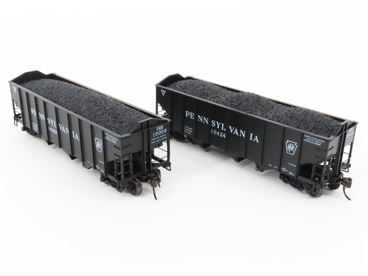 HO Broadway Limited BLI 5624 PRR Railway H2a 3-Bay Hopper Car 6-Pack