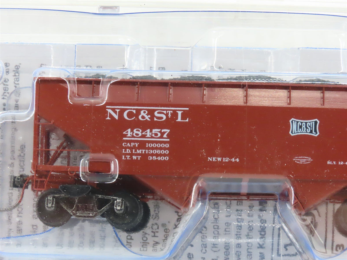 HO Kadee 7023 NC&amp;STL Nashville Chattanooga &amp; St Louis 2-Bay Hopper #48457 Sealed