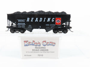 HO Scale Kadee 7010 RDG Reading Lines 2-Bay Offset Open Hopper #86008