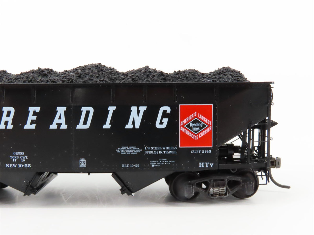 HO Scale Kadee 7010 RDG Reading Lines 2-Bay Offset Open Hopper #86008