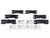 HO Broadway Limited BLI 5627 B&O Railway H2a 3-Bay Hopper Car 6-Pack