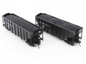 HO Broadway Limited BLI 5627 B&O Railway H2a 3-Bay Hopper Car 6-Pack