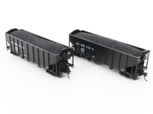 HO Broadway Limited BLI 5627 B&O Railway H2a 3-Bay Hopper Car 6-Pack