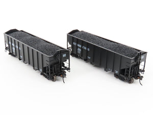 HO Broadway Limited BLI 5627 B&O Railway H2a 3-Bay Hopper Car 6-Pack