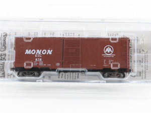 HO Scale Kadee 4082 CIL Monon Hoosier Line 40' Single Door Box Car #672 - Sealed