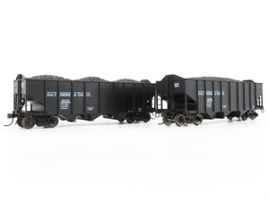 HO Broadway Limited BLI 5626 B&O Railway H2a 3-Bay Hopper Car 6-Pack