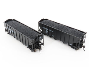 HO Broadway Limited BLI 5626 B&O Railway H2a 3-Bay Hopper Car 6-Pack