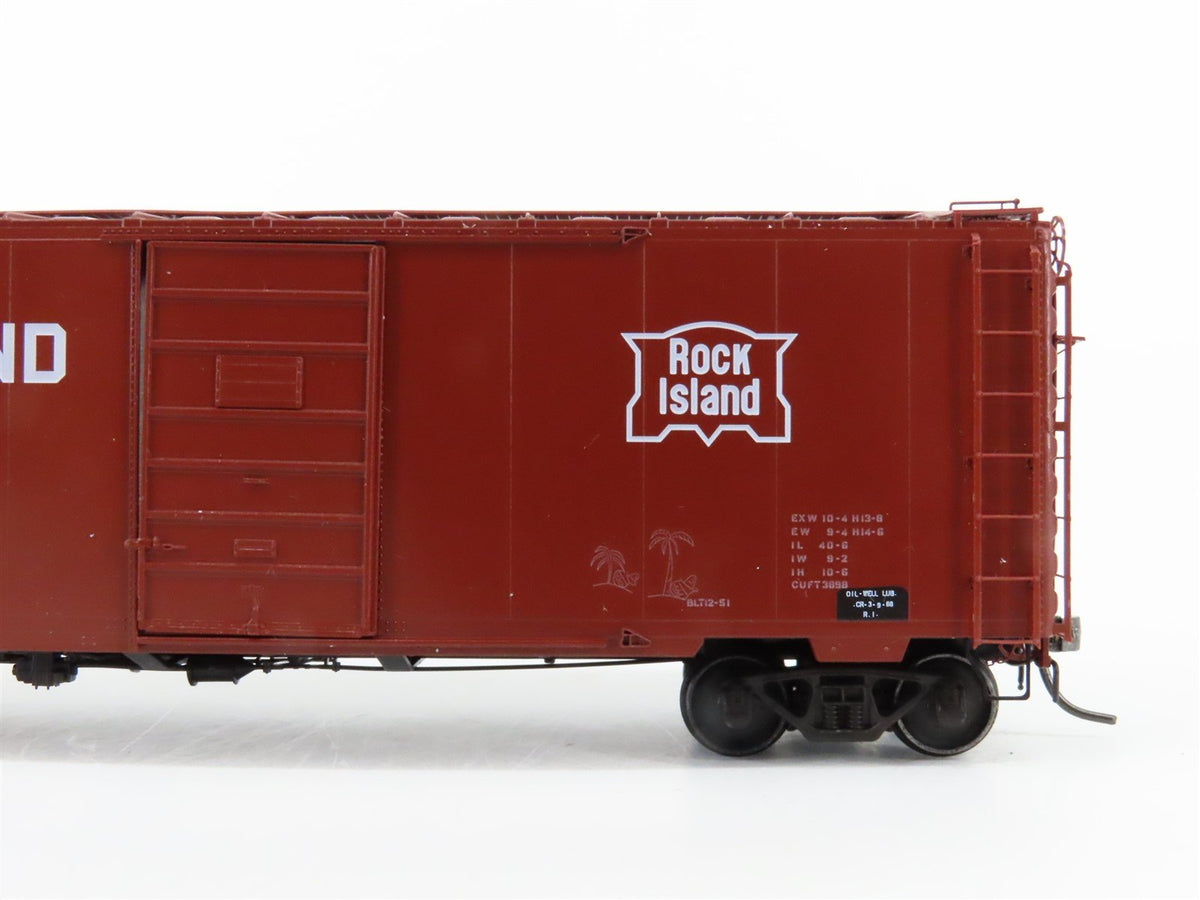 HO Scale Kadee 4129 RI Rock Island Railroad 40&#39; Single Door Box Car #22657