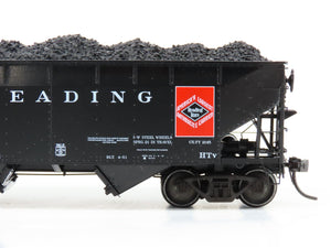 HO Scale Kadee 7059 RDG Reading 2-Bay 50-Ton Open Hopper Car #84000 w/Load