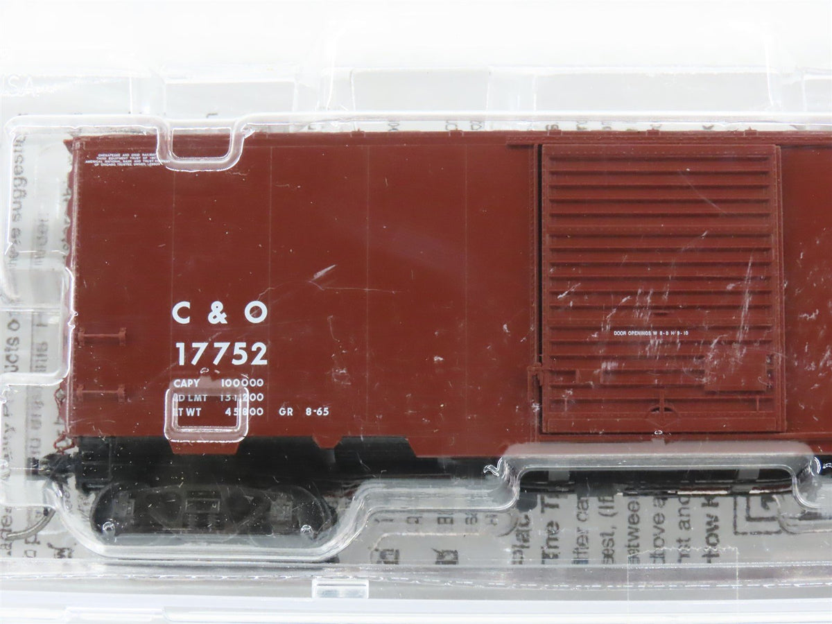 HO Kadee 5022 C&amp;O Chesapeake &amp; Ohio 40&#39; Single Door Box Car #17752 - Sealed