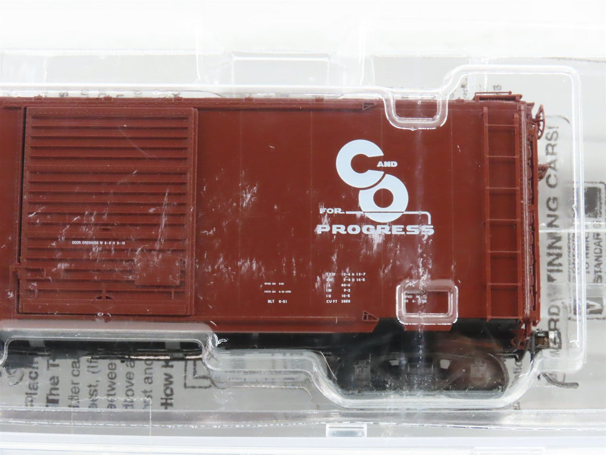 HO Kadee 5022 C&amp;O Chesapeake &amp; Ohio 40&#39; Single Door Box Car #17752 - Sealed