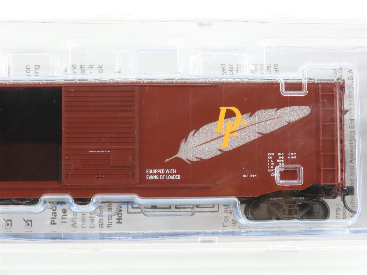 HO Scale Kadee 6510 WP Western Pacific &quot;DF Feather&quot; 50&#39; PS1 Boxcar #3814 SEALED