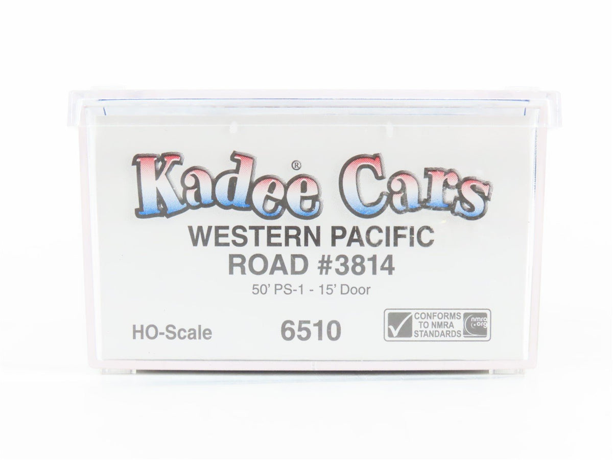 HO Scale Kadee 6510 WP Western Pacific &quot;DF Feather&quot; 50&#39; PS1 Boxcar #3814 SEALED