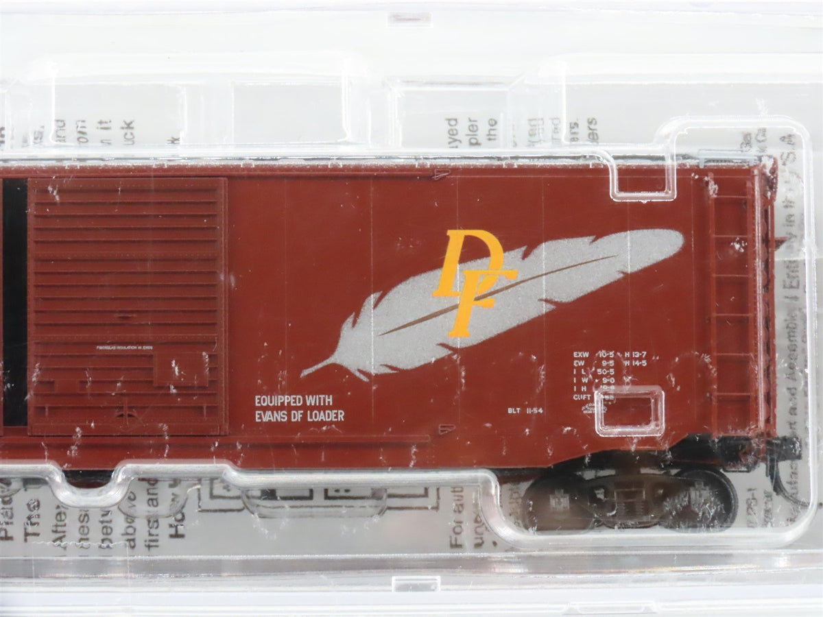 HO Scale Kadee 6511 WP Western Pacific &quot;DF Feather&quot; 50&#39; PS1 Boxcar #3818 SEALED