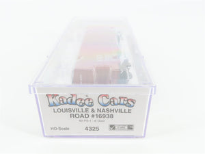 HO Scale Kadee 4325 L&N Louisville & Nashville 40' Box Car #16938 - Sealed