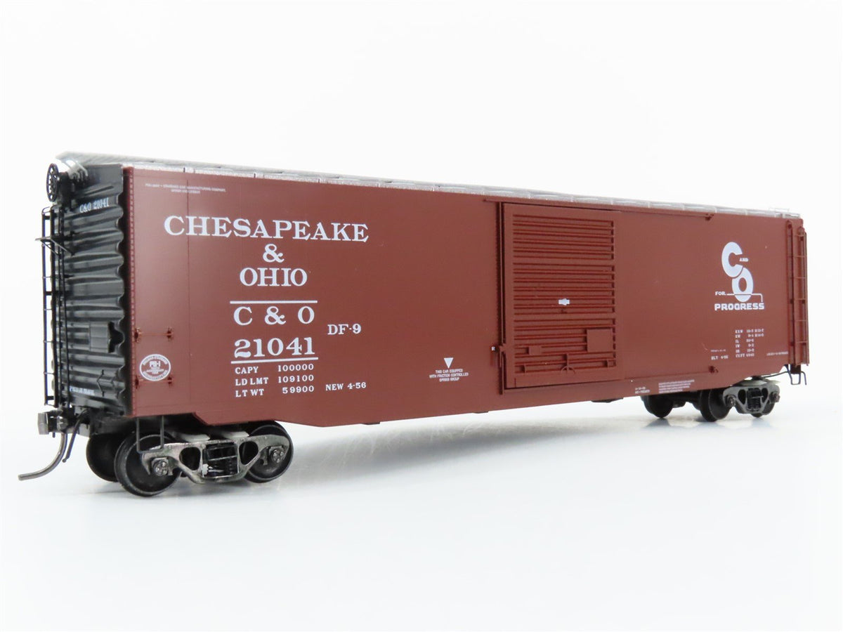 HO Scale Kadee 6022 C&amp;O Chesapeake &amp; Ohio 50&#39; PS-1 Boxcar #21041