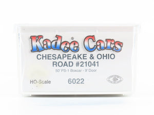 HO Scale Kadee 6022 C&O Chesapeake & Ohio 50' PS-1 Boxcar #21041