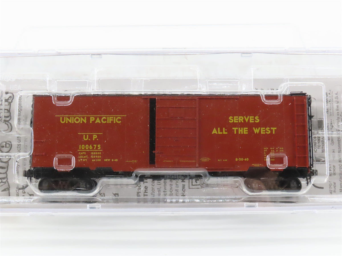 HO Scale Kadee 4326 UP Union Pacific 40&#39; Single Door Box Car #100675 - Sealed