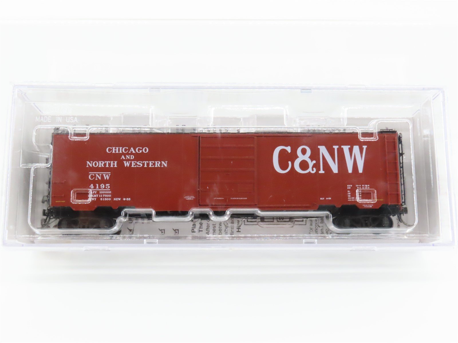 HO Scale Kadee 6413 CNW Chicago Northwestern 50' PS-1 Boxcar #4195 SEALED