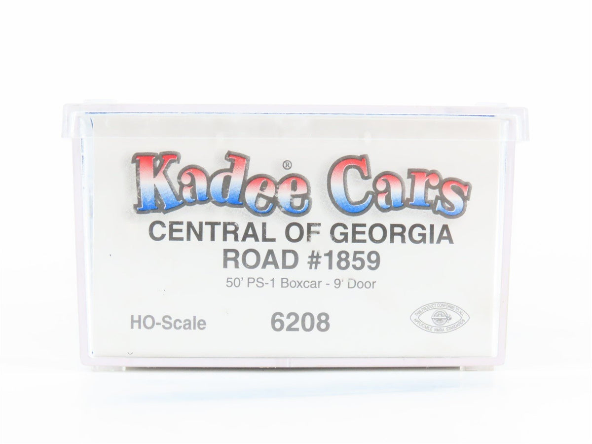 HO Scale Kadee 6208 CG Central of Georgia 50&#39; PS-1 Boxcar #1859 SEALED