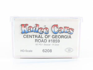 HO Scale Kadee 6208 CG Central of Georgia 50' PS-1 Boxcar #1859 SEALED