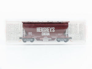 N Scale Micro-Trains MTL 92150 HFC Hershey's Cocoa 2-Bay Covered Hopper #6011