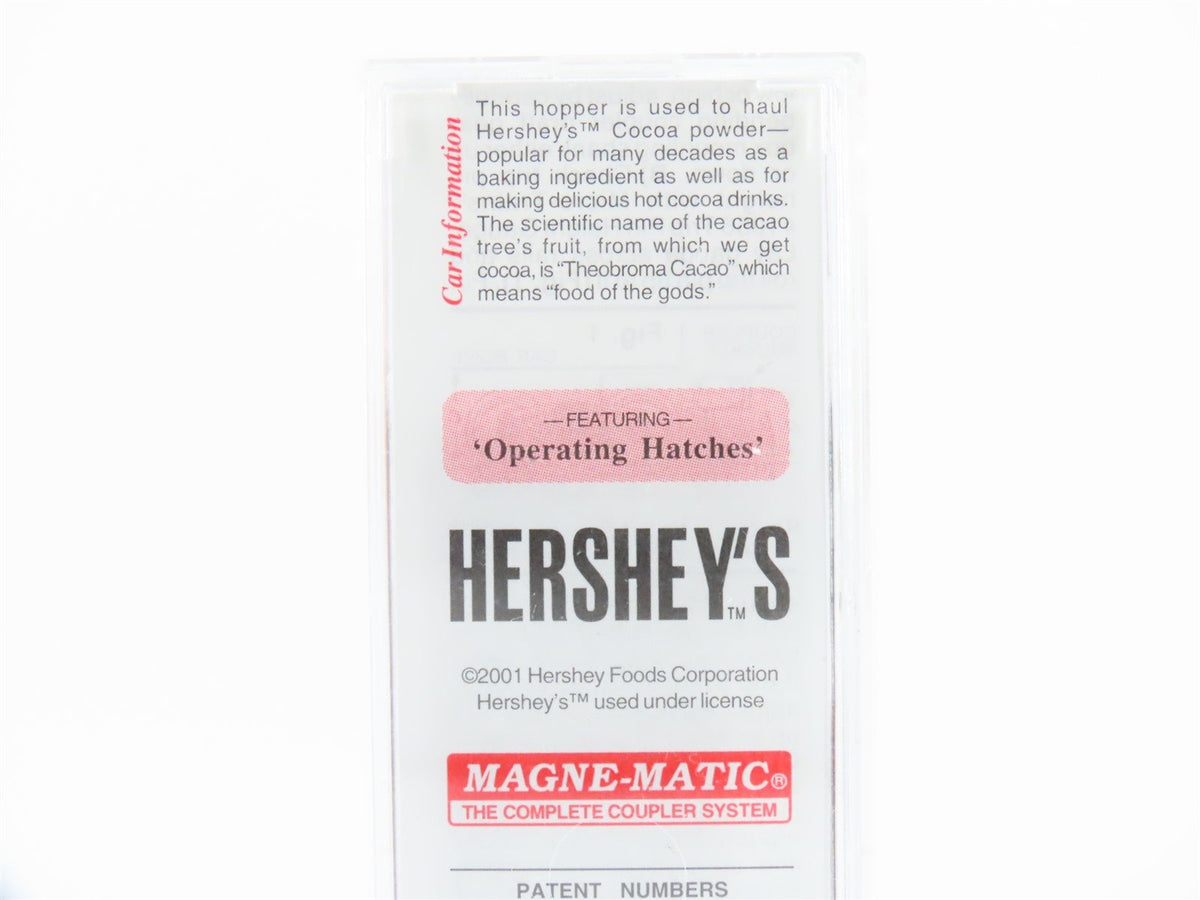 N Scale Micro-Trains MTL 92150 HFC Hershey&#39;s Cocoa 2-Bay Covered Hopper #6011