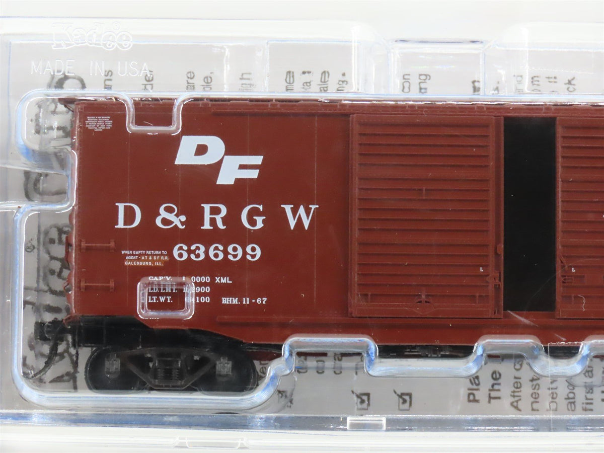 HO Scale Kadee 6742 DRGW Rio Grande 50&#39; PS-1 Boxcar #63699 SEALED