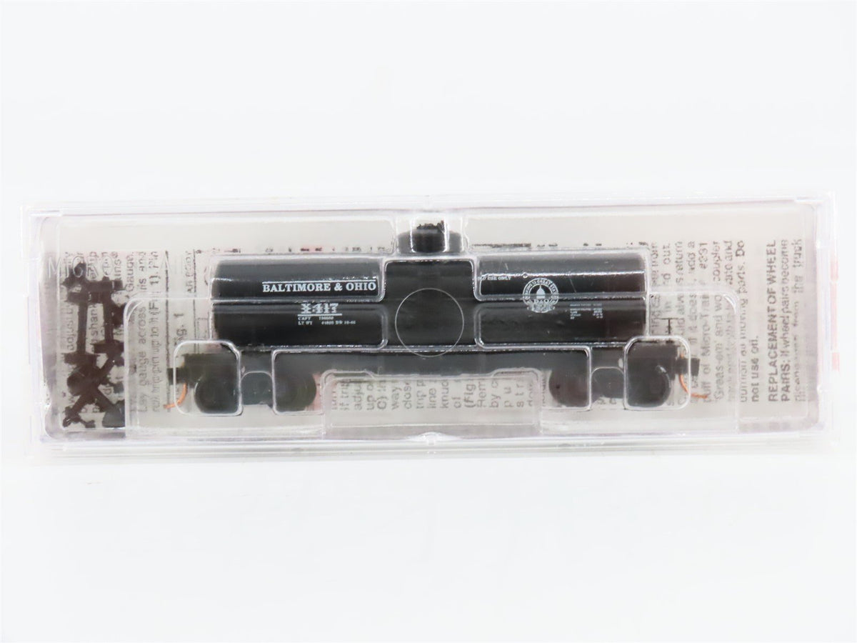 N Scale Micro-Trains MTL 65020 B&amp;O Baltimore &amp; Ohio Single Dome Tank Car #X417