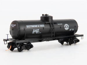 N Scale Micro-Trains MTL 65020 B&O Baltimore & Ohio Single Dome Tank Car #X417