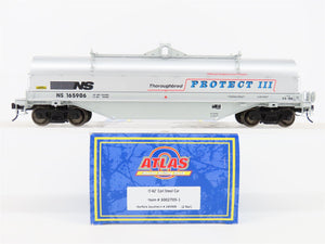 O Scale 2-Rail Atlas 3002705-1 NS Thoroughbred Protect III 42' Coil Car #165906