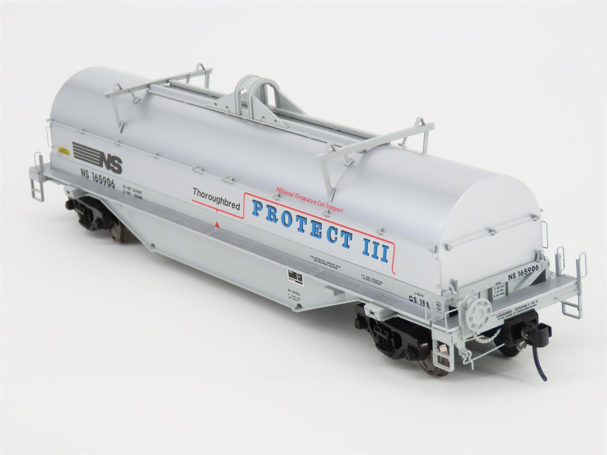 O Scale 2-Rail Atlas 3002705-1 NS Thoroughbred Protect III 42&#39; Coil Car #165906