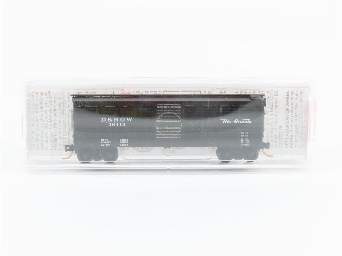 N Scale Micro-Trains MTL 35090 D&amp;RGW Rio Grande 40&#39; Despatch Stock Car #36413