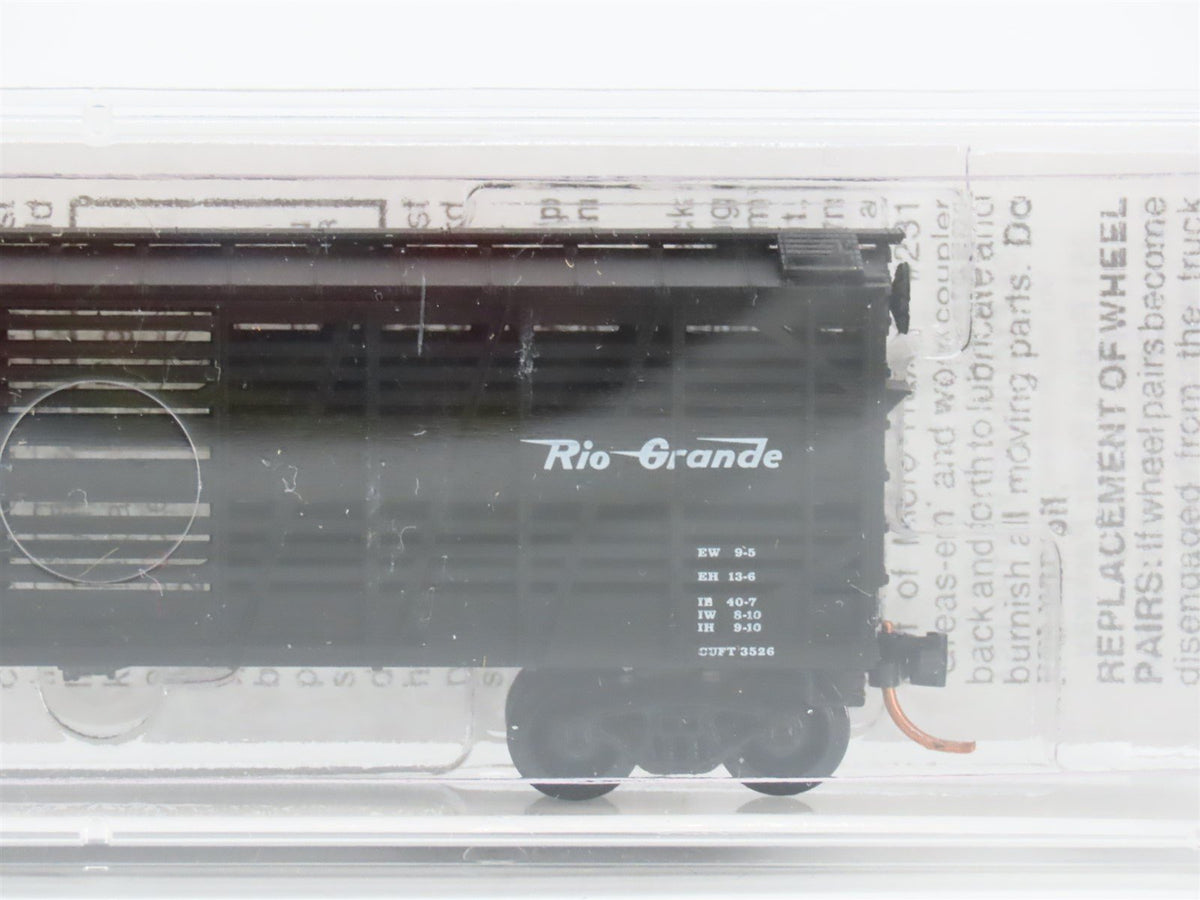 N Scale Micro-Trains MTL 35090 D&amp;RGW Rio Grande 40&#39; Despatch Stock Car #36413