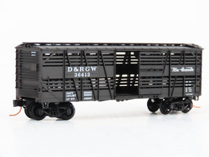 N Scale Micro-Trains MTL 35090 D&RGW Rio Grande 40' Despatch Stock Car #36413