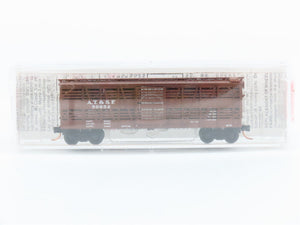 N Scale Micro-Trains MTL 35080 ATSF Santa Fe 40' Despatch Stock Car #50652