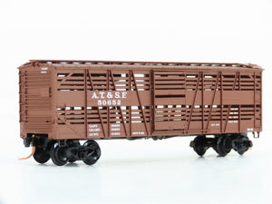 N Scale Micro-Trains MTL 35080 ATSF Santa Fe 40' Despatch Stock Car #50652