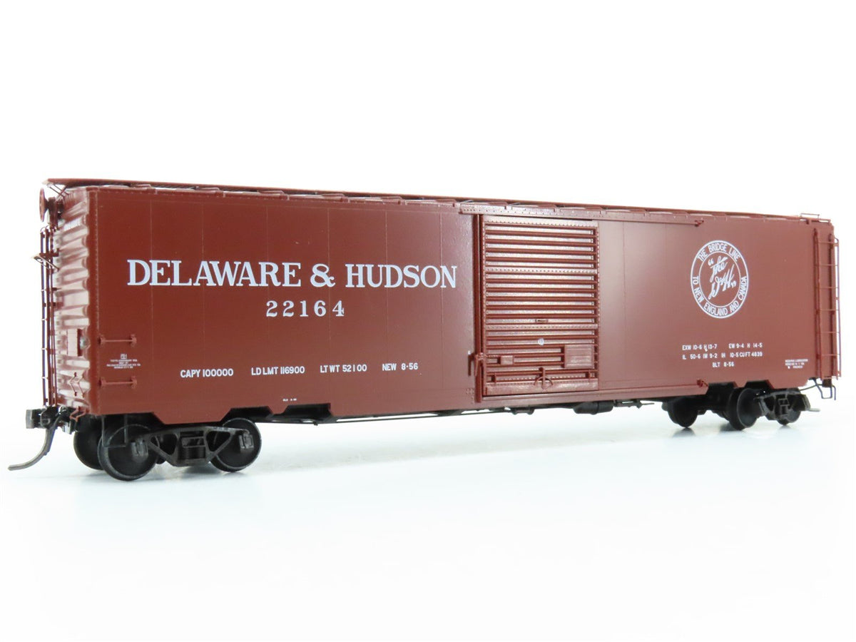 HO Kadee 6403 D&amp;H Delaware &amp; Hudson &quot;The Bridge Line&quot; 50&#39; PS-1 Boxcar #22164