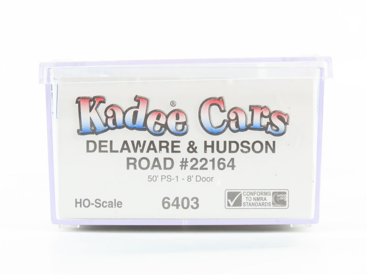 HO Kadee 6403 D&amp;H Delaware &amp; Hudson &quot;The Bridge Line&quot; 50&#39; PS-1 Boxcar #22164