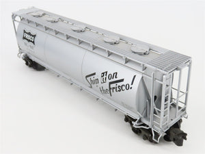 O Gauge 3-Rail Atlas 6333-2 SLSF Frisco ACF 6-Bay Cylindrical Hopper #81024