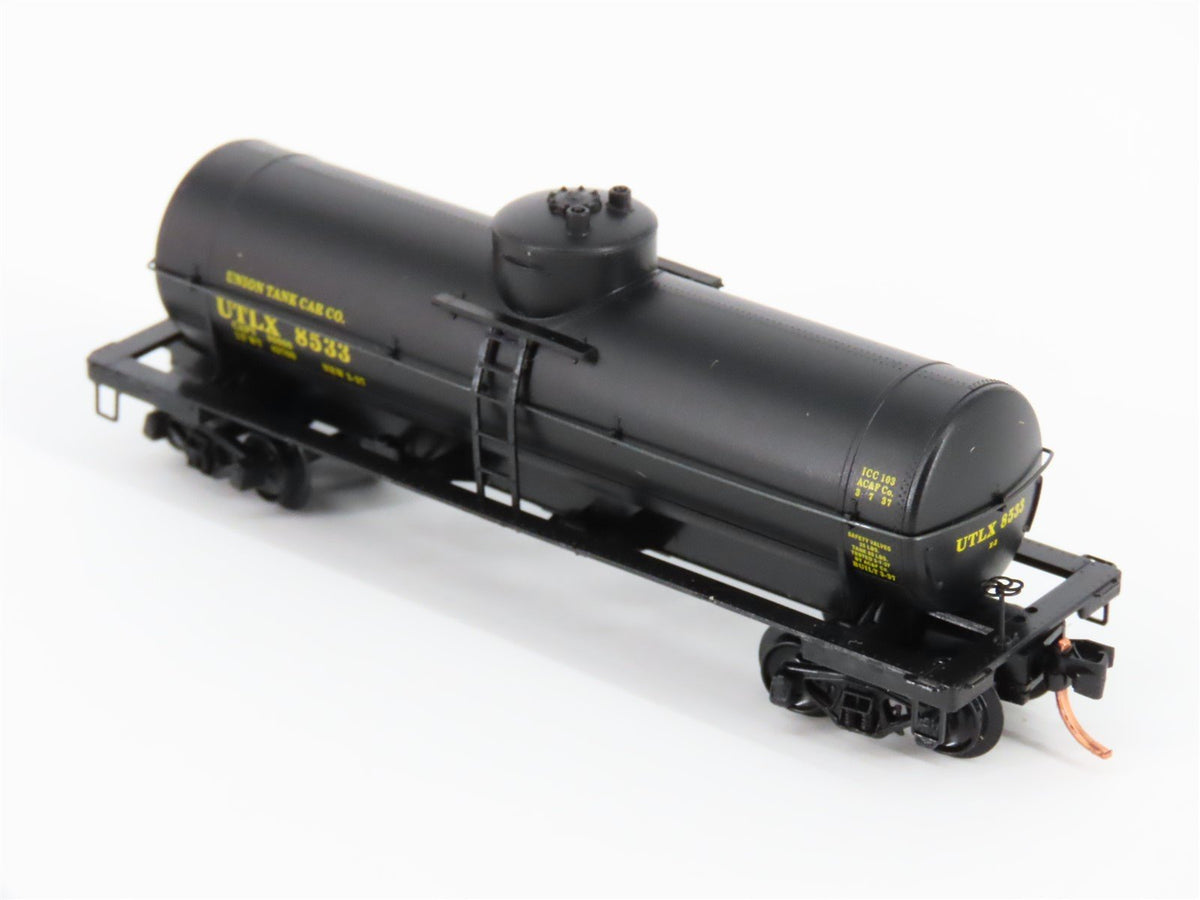 N Scale Micro-Trains MTL 65060 UTLX Union 39&#39; Single Dome Tank Car #8533