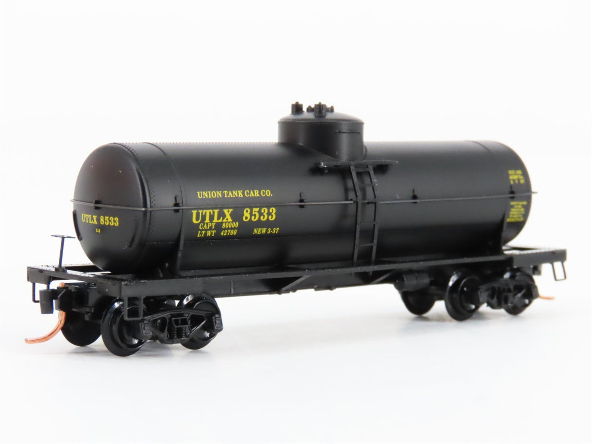 N Scale Micro-Trains MTL 65060 UTLX Union 39&#39; Single Dome Tank Car #8533